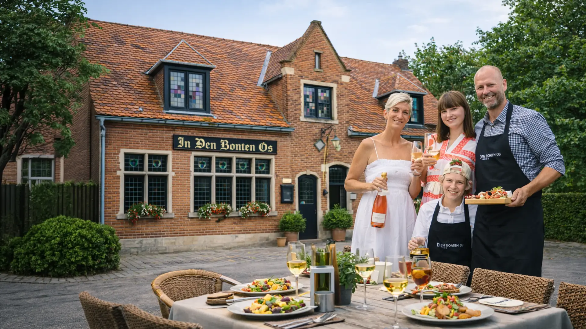 De familie De Boeck voor Den Bonten Os
